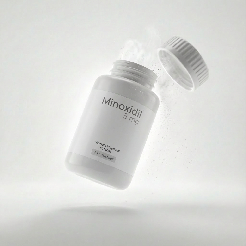 Minoxidil Oral 90 Cápsulas 5 mg. El mejor precio del mercado.