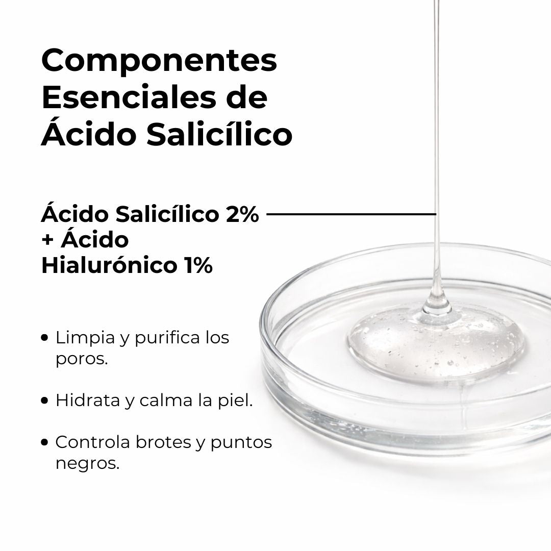 Ácido Salicílico 2% + Ácido Hialurónico 1%